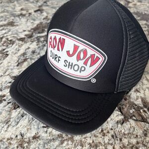Ron Jon Surf Shop Black Trucker Hat